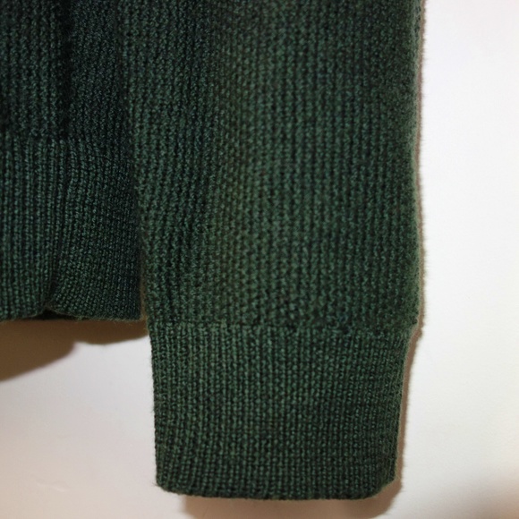 Nordstrom Merino Wool Waffle V Neck Sweater Mens L - Picture 3 of 8